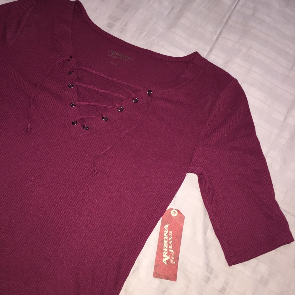 Arizona Lace Up Top